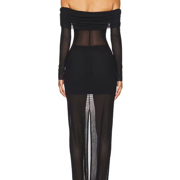 Lovers and Friends Fio Maxi Dress in Black - Picture 3 of 5